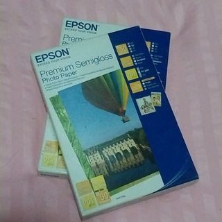 (1 pack) Epson Premium Semigloss Photopaper
