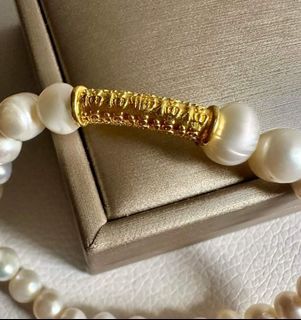 24K Baifu Pearl Bracelet
