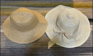 2 PCS SUMMER BEACH HATS