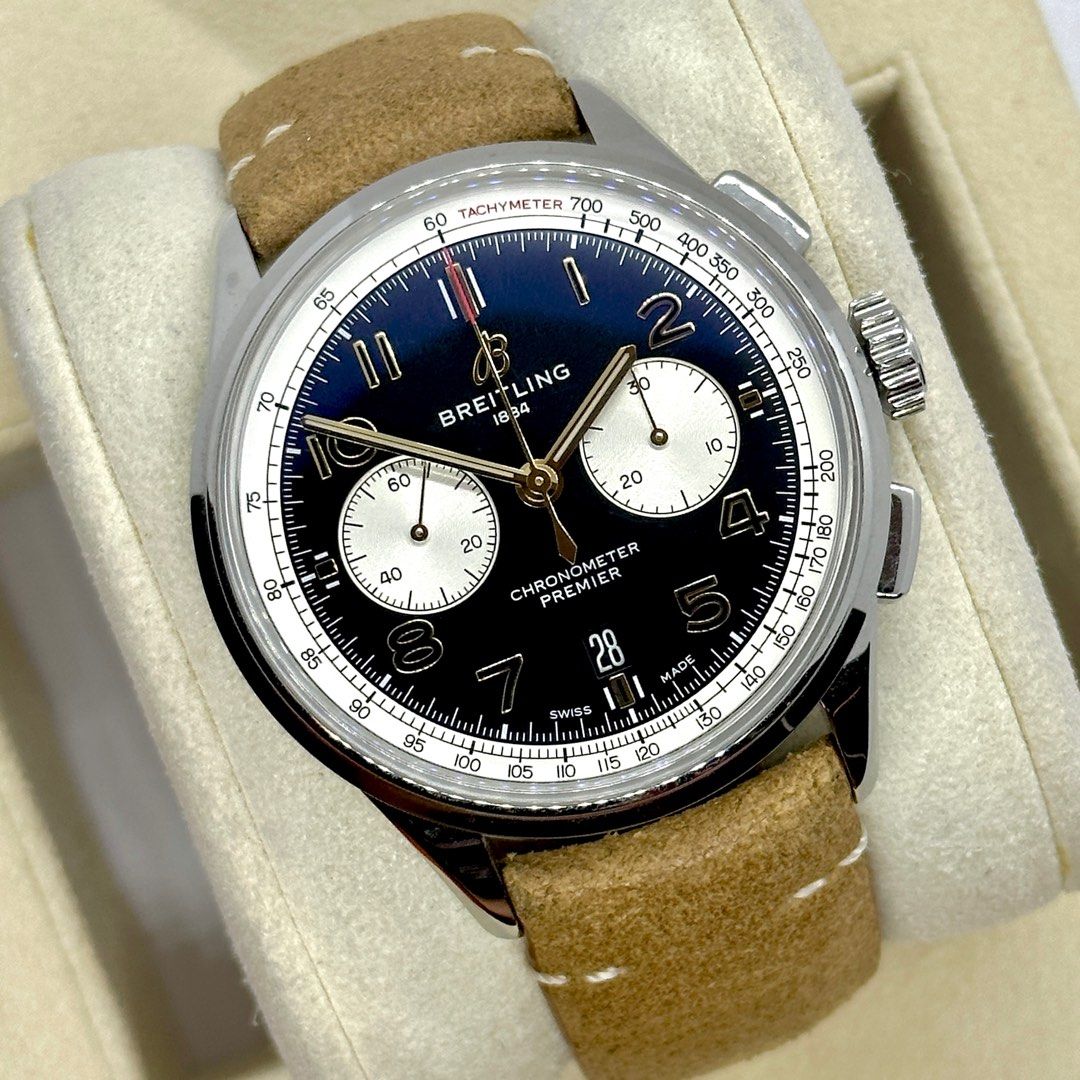 40 OFF NEW Breitling Premier B01 Chronograph 42 Norton AB0118A21B1X1 We Sell Buy Trade Hublot Rolex Audemars Piguet Patek Luxury Watches on Carousell