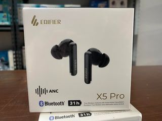✅ Edifier X5 Pro Bluetooth Wireless Active Noise Cancellation True Wireless Earbuds Black