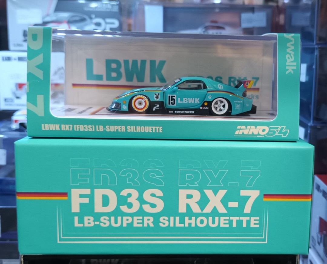 現貨INNO INNO64 1:64 LBWK LB-SILHOUETTE MAZDA RX-7 