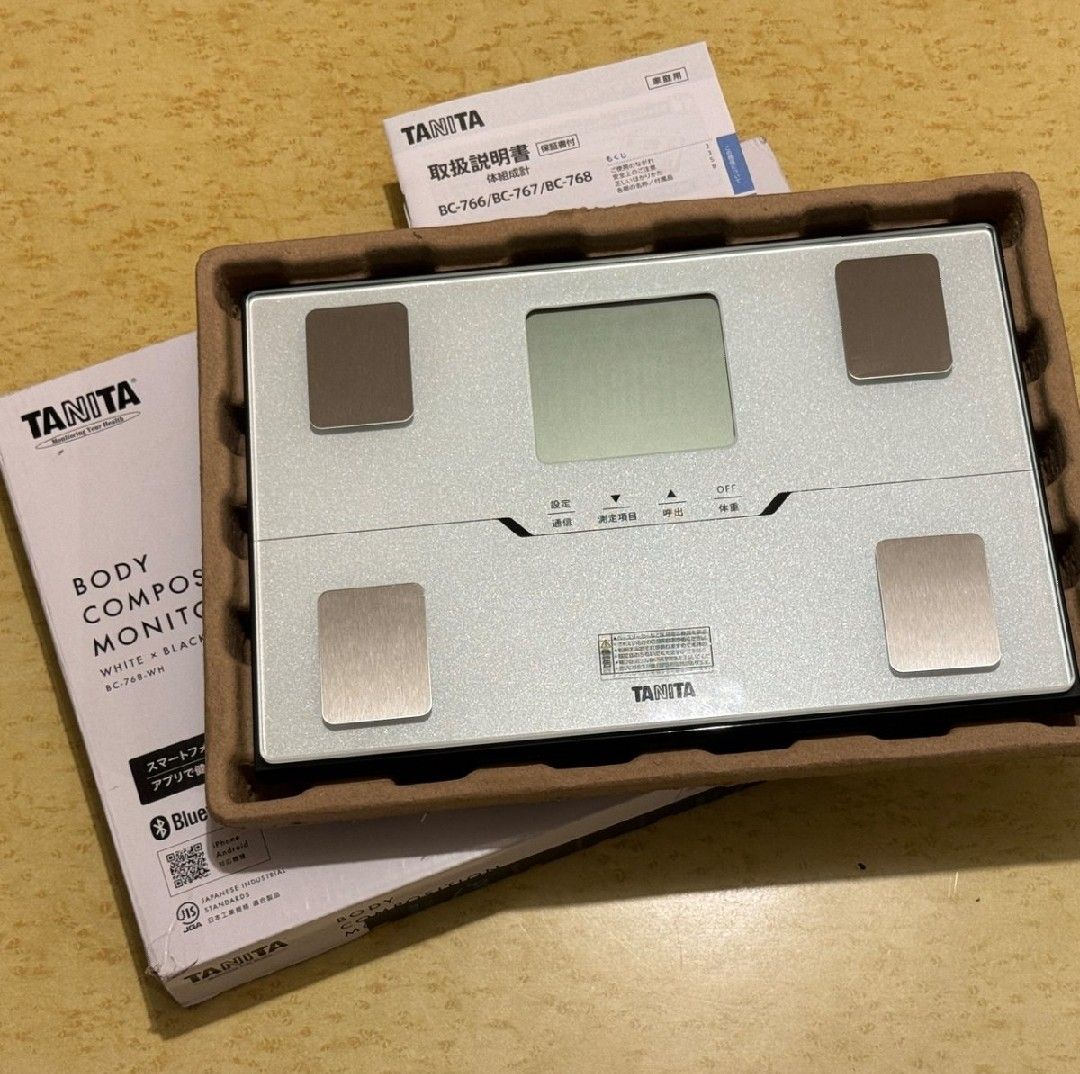 預訂》日本TANITA BC-768 藍芽體脂磅, 美容＆個人護理, 沐浴＆身體護理 
