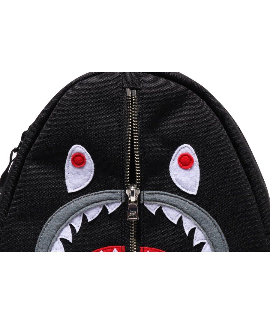 A BATHING APE SHARK SHOULDER BAG, Men 