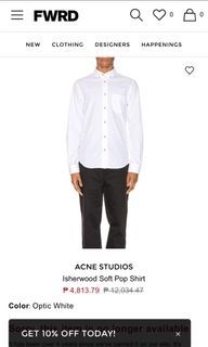 Acne Studios Isherwood Soft Pop Shirt