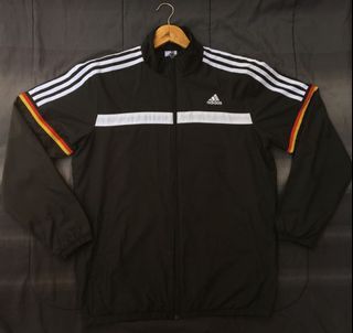 Adidas Germany Color  Way Track Jacket Size Large 22.5x28 As New Condition 10/10 Color Rate  No Flaws   850 only ✅