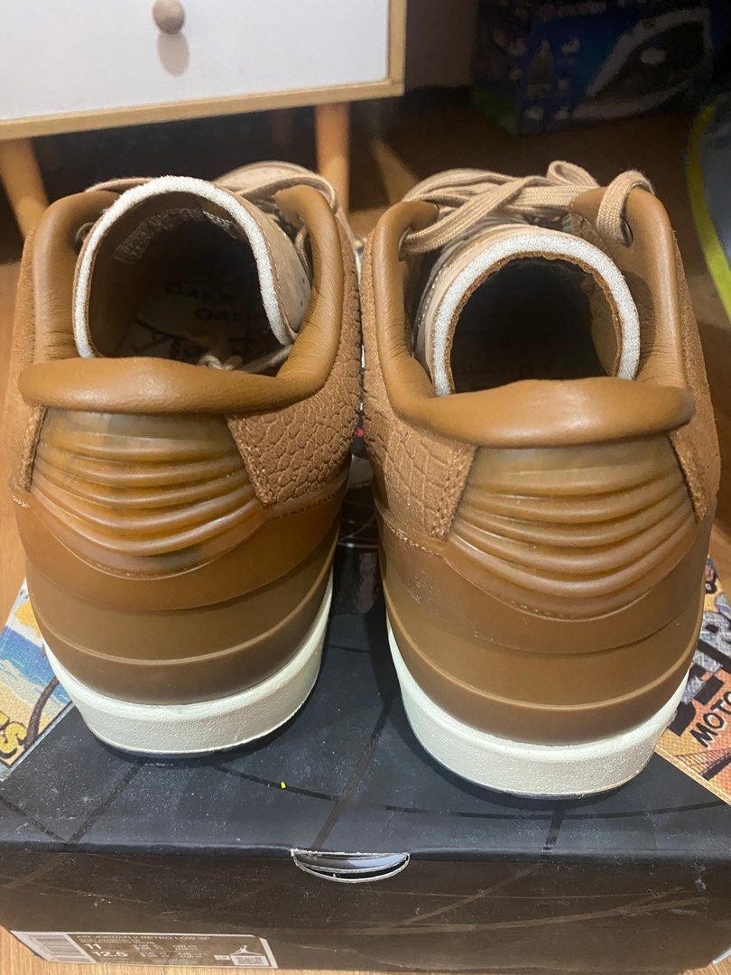 Air Jordan 2 Low Two 18 (DV7129-222) (Category: Sneakers) located in Manila. Submitted by jaychiiiii (Listing ID 1299987446, Image 2). Description: Wore once See the sole, malinis pa Makinis pa din ang shoe Size 11 RFS: Decluttering.