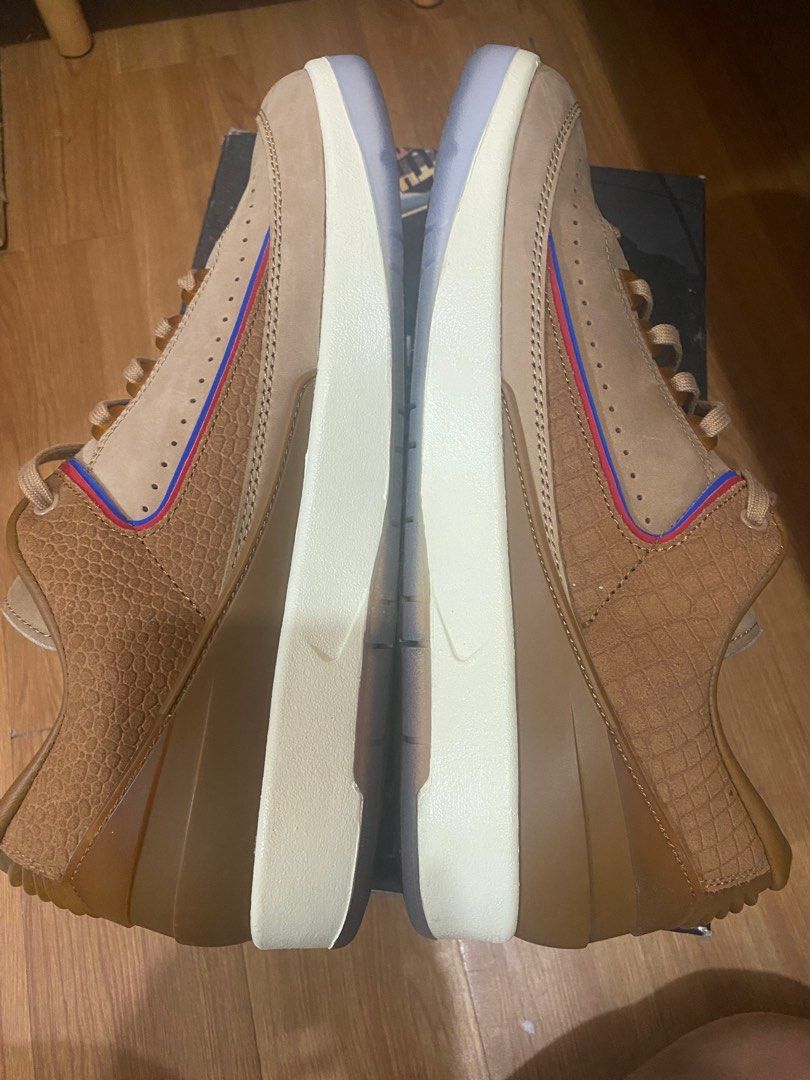 Air Jordan 2 Low Two 18 (DV7129-222) (Category: Sneakers) located in Manila. Submitted by jaychiiiii (Listing ID 1299987446, Image 3). Description: Wore once See the sole, malinis pa Makinis pa din ang shoe Size 11 RFS: Decluttering.