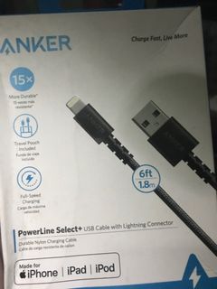 Anker  Powerline Select+ usb-A to lightning