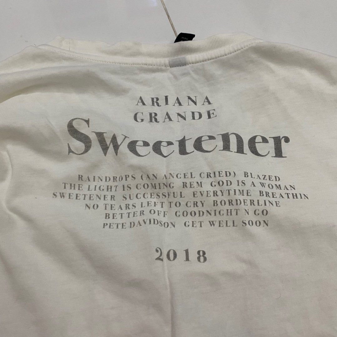 Ariana Grande Sweetener H M Shirt Women s Fashion Tops Shirts on Carousell
