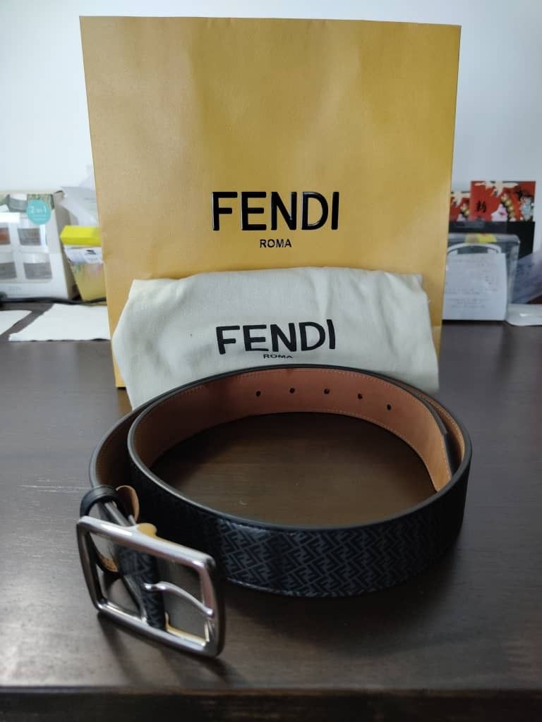 Authentic Fendi Belt Men s Fashion Watches Accessories Belts on Carousell