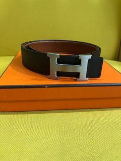 Authentic Hermes reversible belt