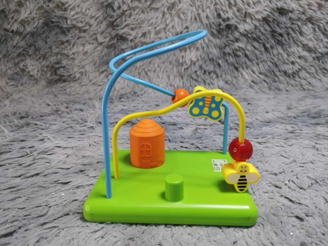 Benesse Baby Wire Bead Maze Toy, Hobbies & Toys, Toys & Games on Carousell