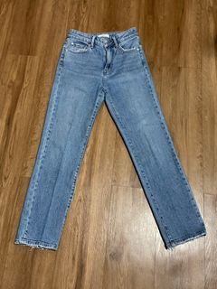 bershka straight cut jeans