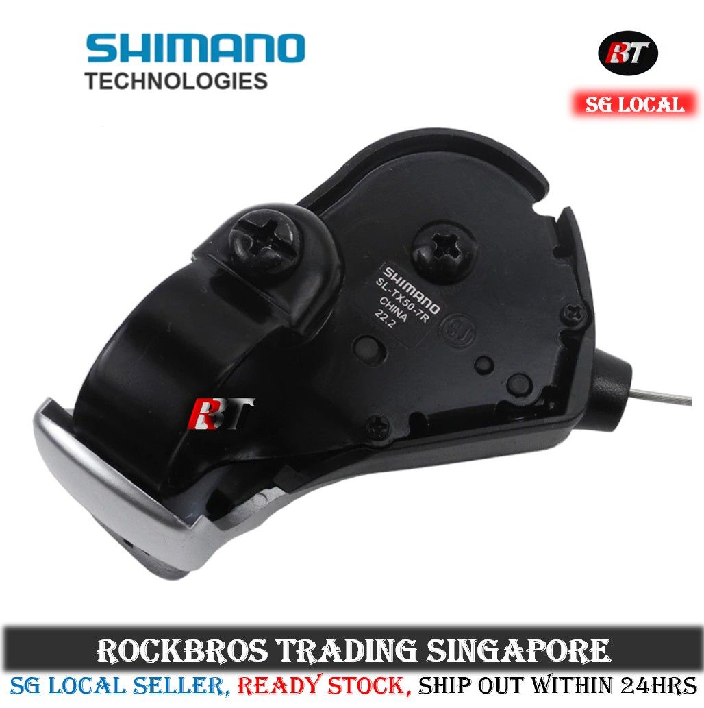 SHIMANO TOURNEY SHIFTER SL TX50 7R Shimano tourney Thumb shifter Plus Right Shift Levels 7 Speeds bike accessories cycling accessories Bicycle