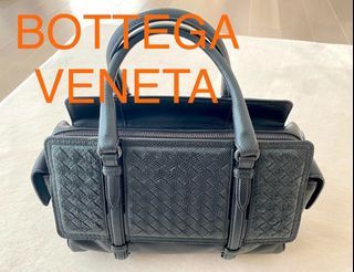 BOTTEGA VENETA Monaco Intrecciato handbag shoulder bag