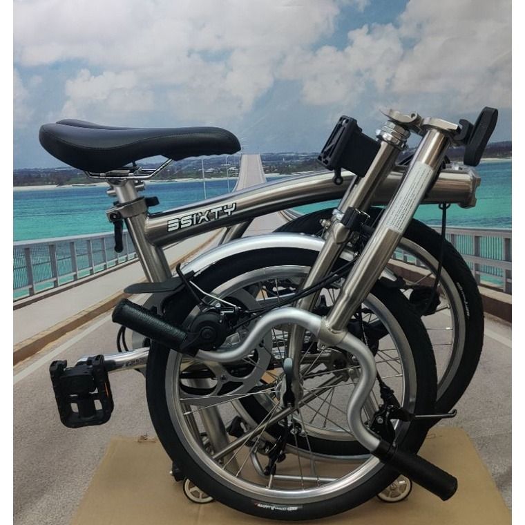 BRAND NEW IN STOCK READY STOCK preferred SG stock full assembled 3speed 6 Speed 3sixty M Bar S Bar 6 Speed Trifold foldable bicycle folding