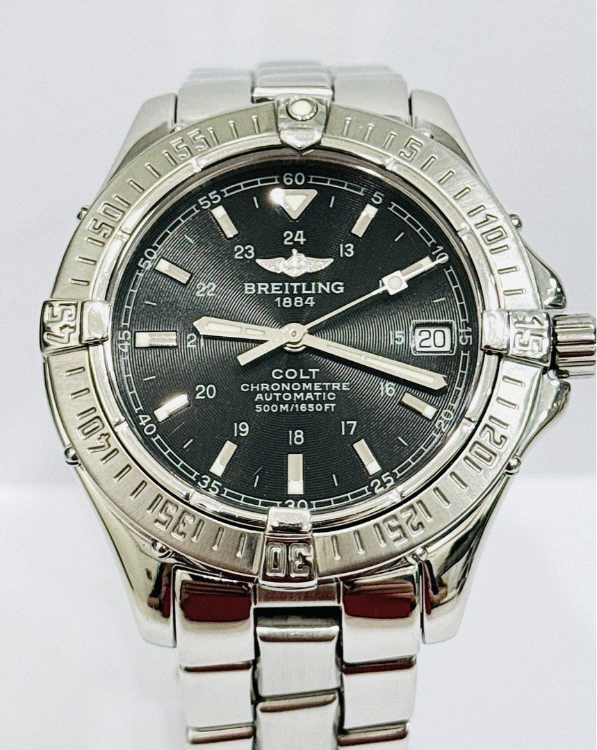 Breitling Colt Chronometer Automatic Watch W0851 Luxury Watches on Carousell
