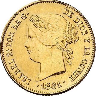 Buying Isabel II Peso Gold Coins. PM Me