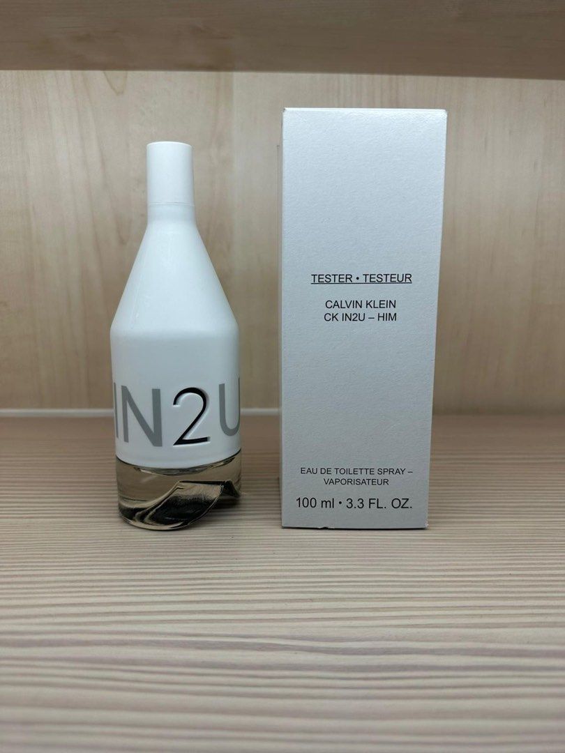 Calvin Klein CK in 2u for Him EDT 100ml Tester Beauty Personal Care Fragrance Deodorants on Carousell