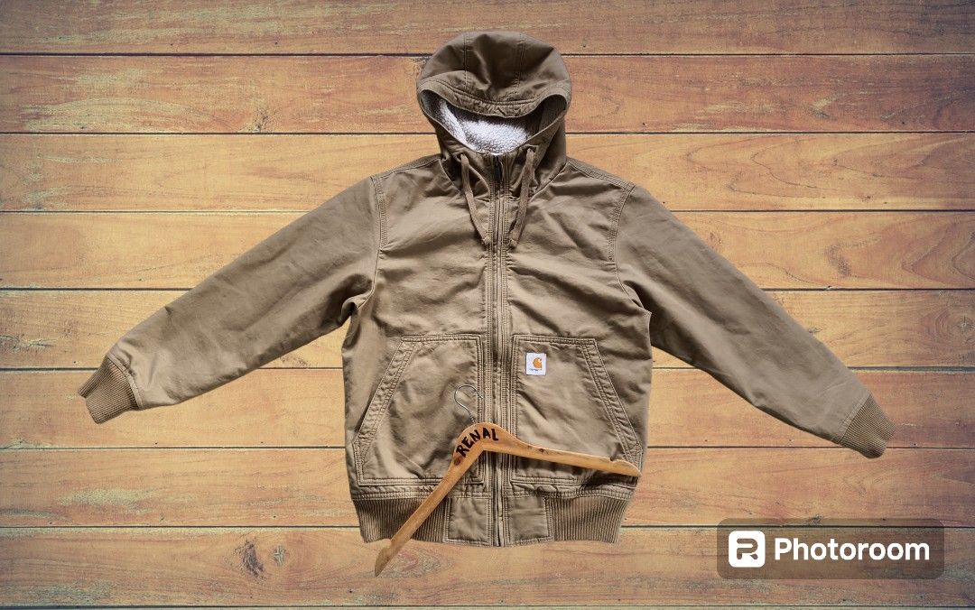 Carhartt canvas jacket COSTUMIZED ONLY Men s Fashion Coats Jackets and Outerwear on Carousell