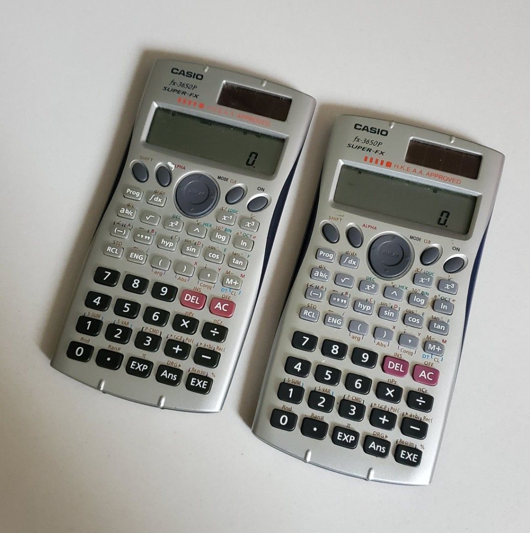 Casio fx 3650p super fx top
