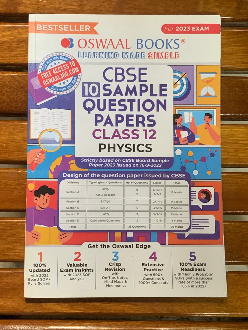 CLASS 12 PHYSICS OSWAAL QUESTION BANK 2023 PDF DOWNLOAD visual data 4