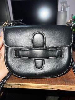 Celine Smooth calfskin mini symmetrical bag black
