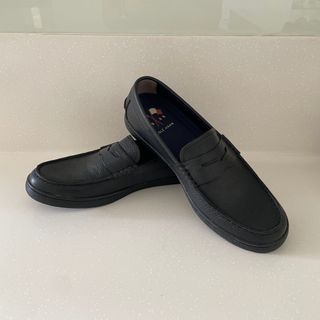 COLE HAAN Grand OS Black Leather Loafers