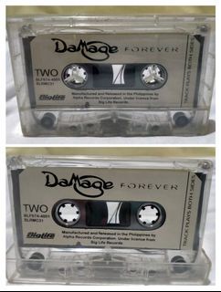 Damage Forever Cassette Tape Music Collectible Collector Casette Album Old Classic Vintage Cassettes Tapes| NO INLAY