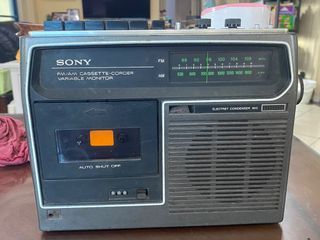 DEFECTIVE Sony CF-320 Boombox used vintage rare radio cassette player F/S Holy Grail Walkman Discman