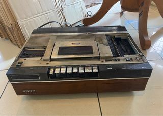 Defective Vintage Sony Betamax SL-5400 Video Cassette Recorder VCR Defective not working