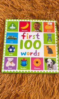 ELC First 100 Words Oversized Board Book