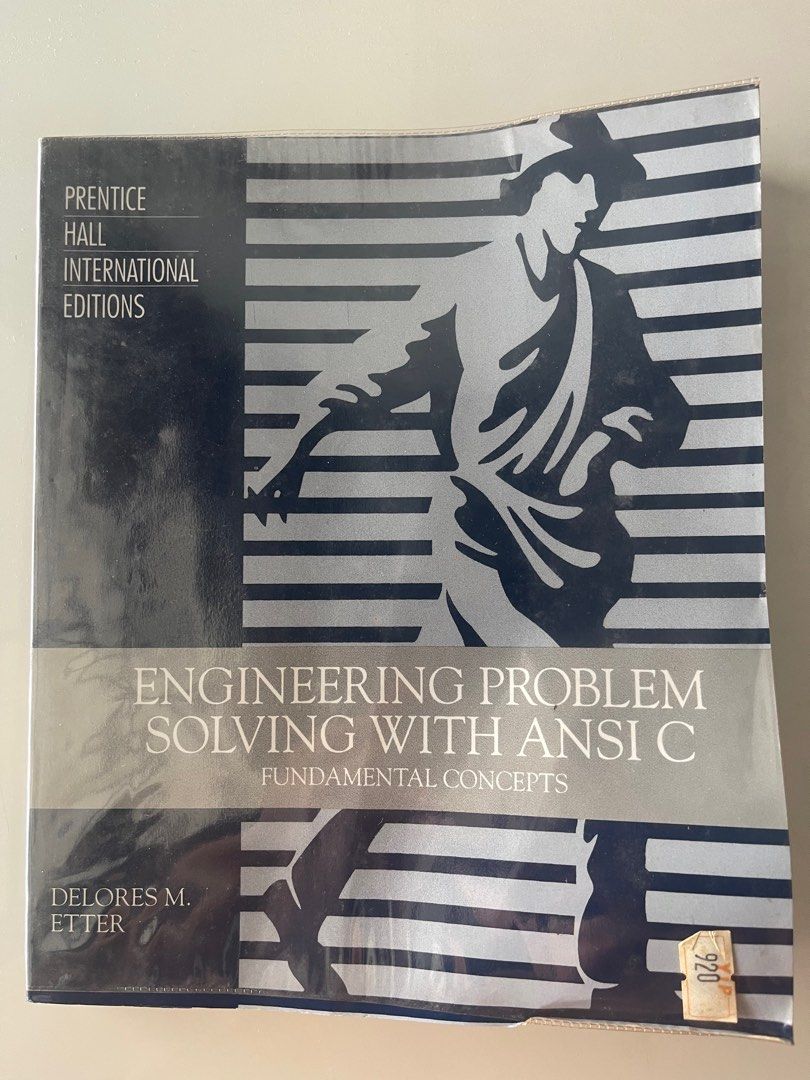 Engineering and programming books (Category: Textbooks) located in Singapore. Submitted by xinetic (Listing ID 1299960413, Image 2). Description: 1st book - Introductory Electronic Devices and Circuits 2nd book - Engineering Problem Solving with ANSI C. From Prentice Hall International Edition..