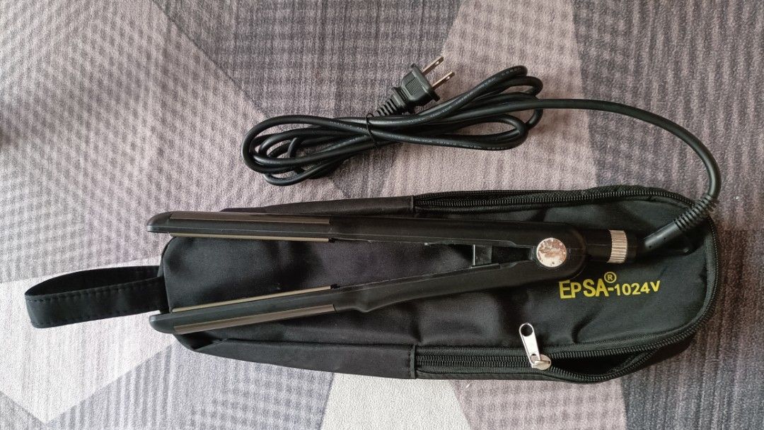 Epsa titanium hair iron reviews clearance