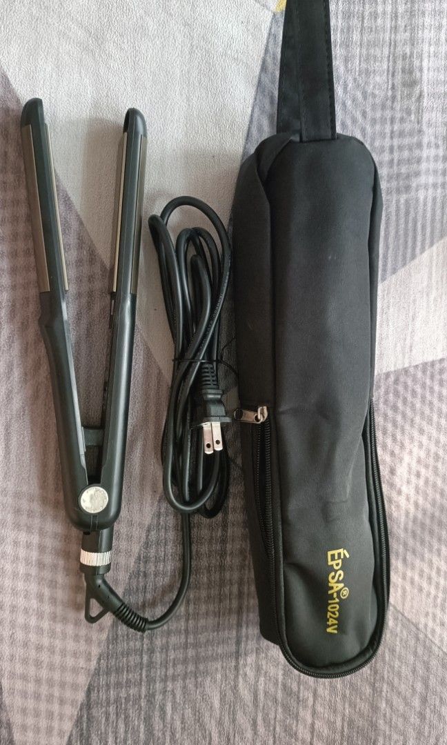 Epsa titanium hair iron reviews sale