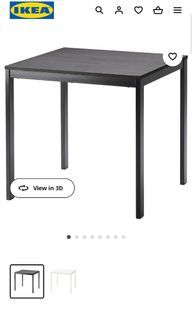 Extendable dining table 6-8 persons