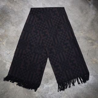 Fendi Monogram Wool Shawl/Scarf