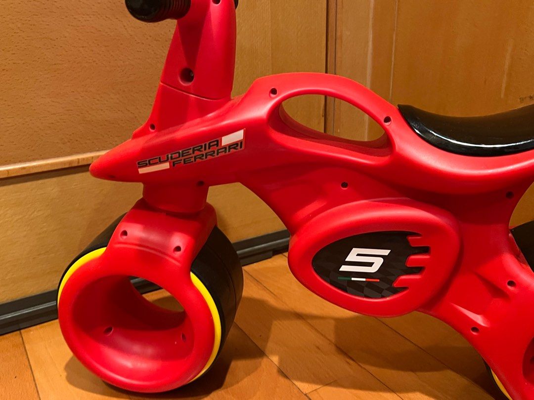 Ferrari Scuderia Balance Bike Carousell