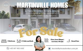 For Sale Beautiful 3 Bedroom Townhouse in Martinville Subdivision, Las Piñas City