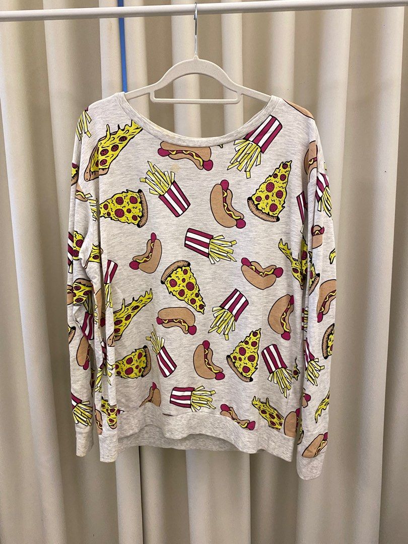 Pizza sweatshirt forever 21 shop