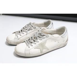 Golden Goose Sneakers Size 41 (White and Silver)