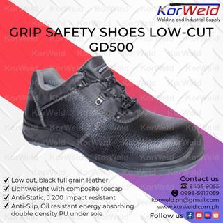 Grip Safety Shoes Low-Cut GD500