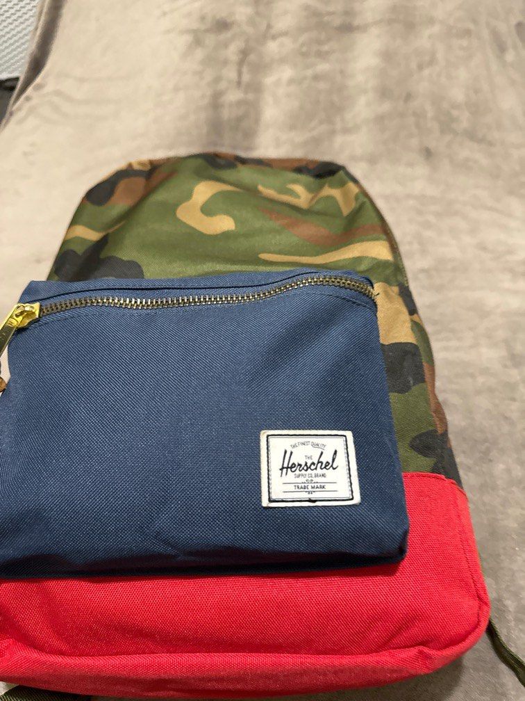 Herschel Suppyl Co. Backpack ORIGINAL Camo Navy Red