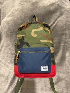 Herschel Suppyl & Co.  Backpack ORIGINAL Camo Navy Red