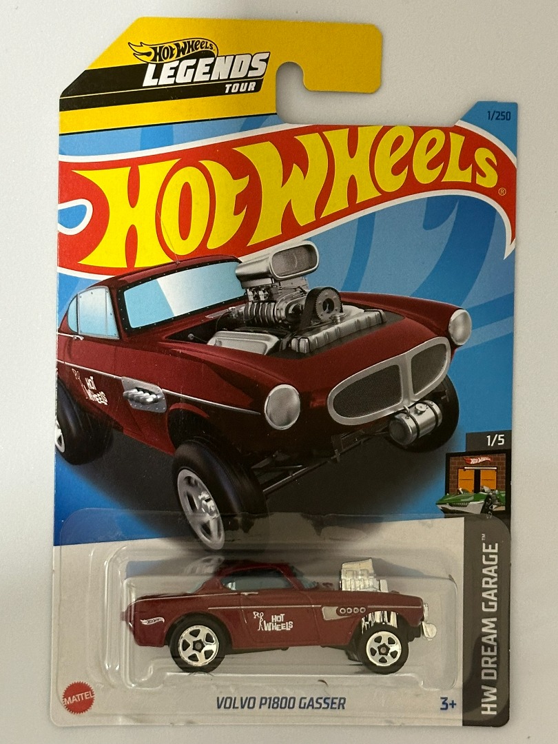HotWheels Volvo P1800 Gasser - Legends Tour, Hobbies & Toys, Toys ...