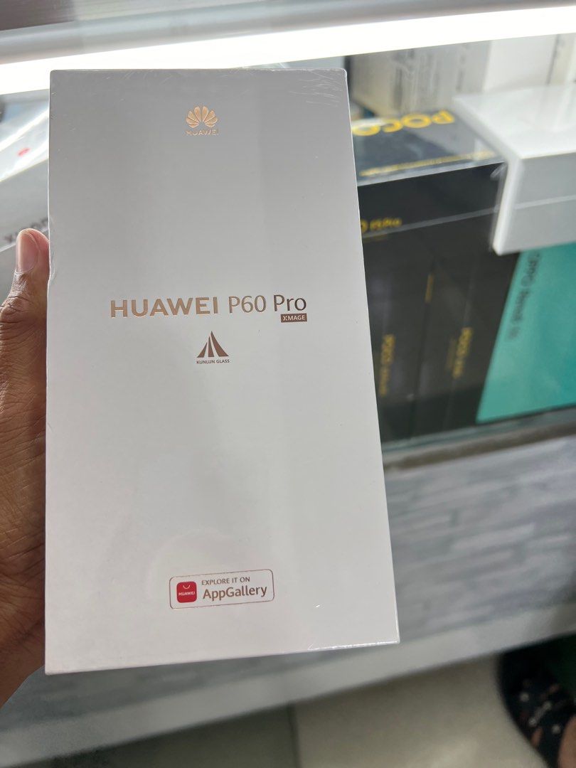 Huawei P60 Pro 256gb 8g ram (Category: Huawei) located in San Juan City. Submitted by AshleyandLynGeneralmerchandise (Listing ID 1300095529, Image 1). Description: We accept trade in Credit card / Home Credit Shipping Meet ups / Delivery Fb page: Ashley & Lyn.