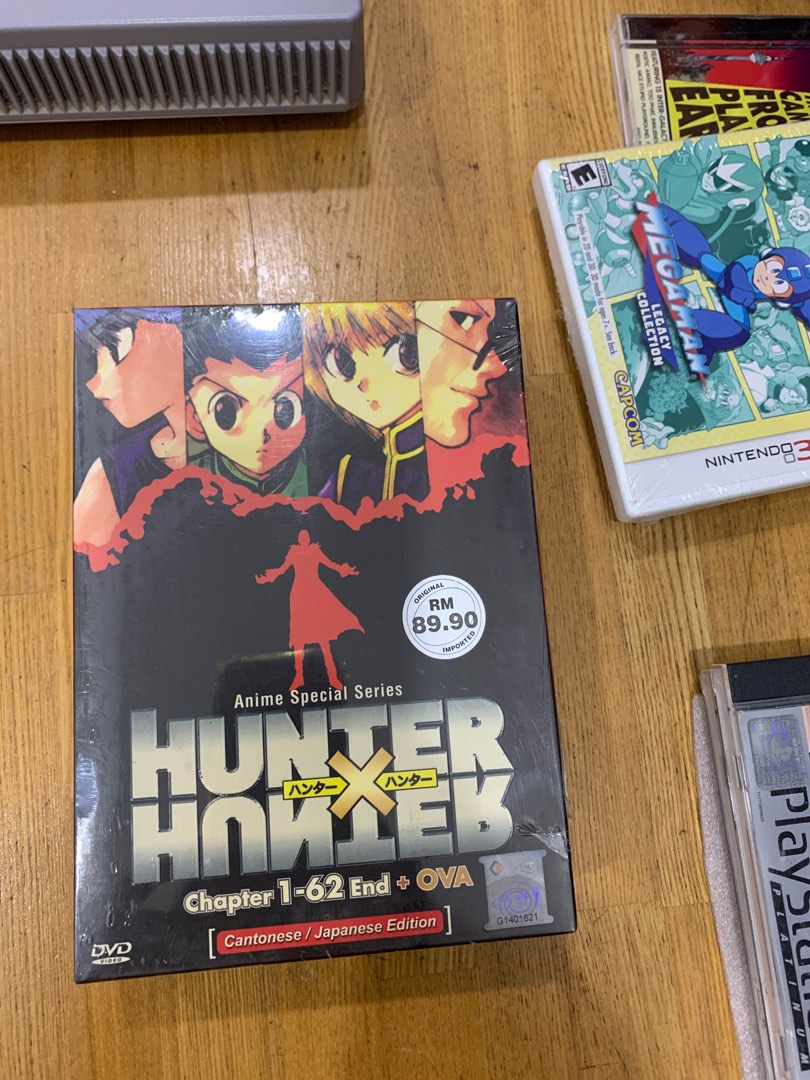 Hunter x hunter dvd box set imported chapter 1-62 END brand new sealed ...