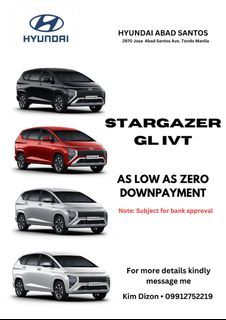 Hyundai STARGAZER GL IVT STARGAZER Auto