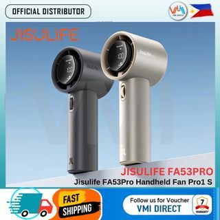 Jisulife FA53 Pro1 S Portable Mini Handheld Fan 2500mAh Personalized wind power Rechargeable DeskFan